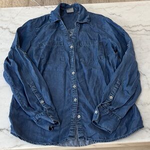 New York & Company Soho Jeans Denim Shirt
